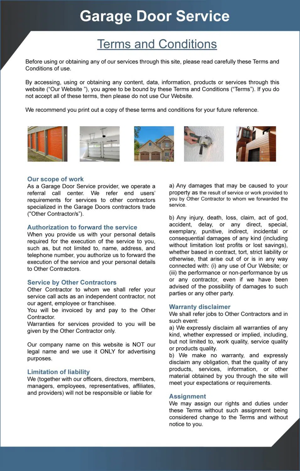 Golden Garage Door Service Chantilly, VA 571-327-0909